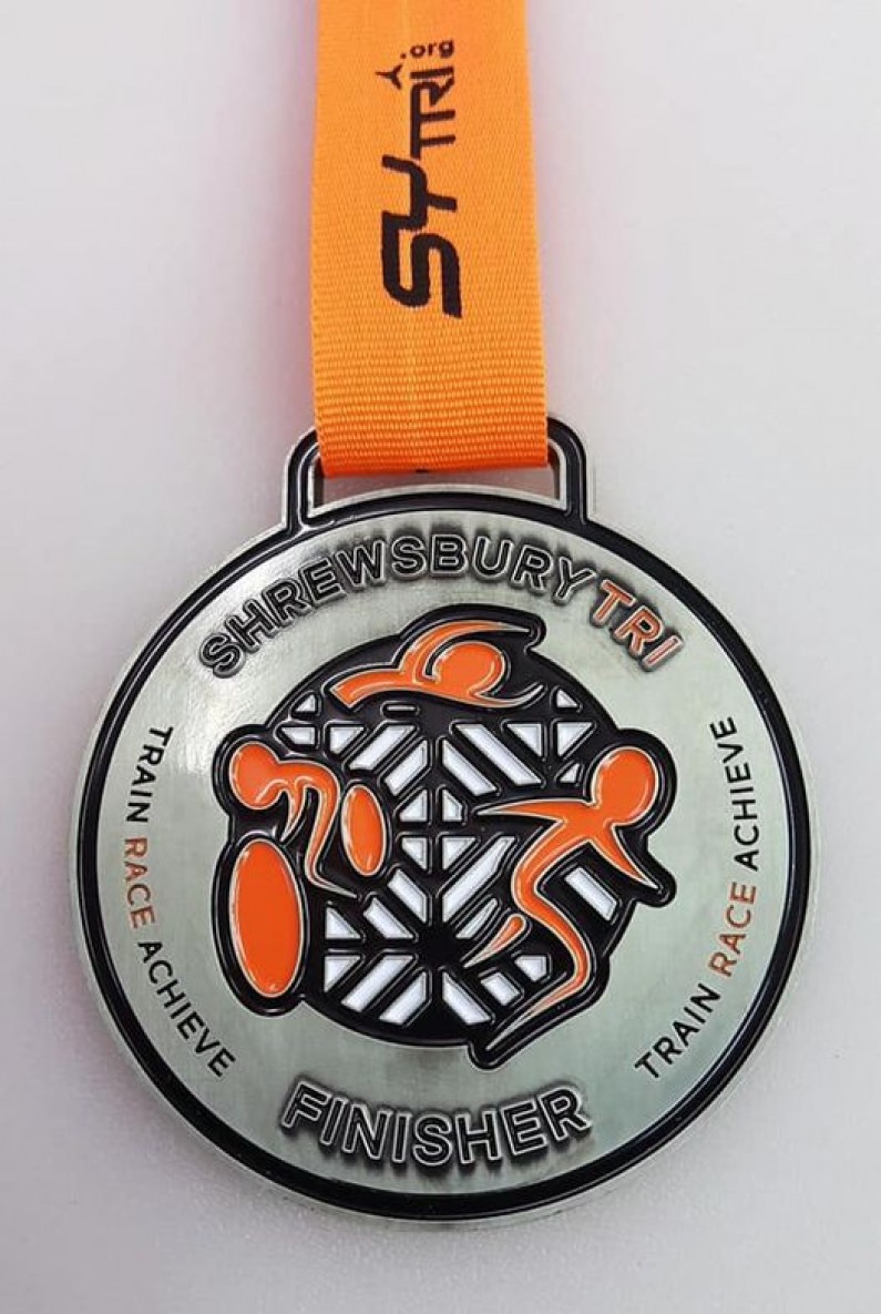 Sprint Triathlon medal image